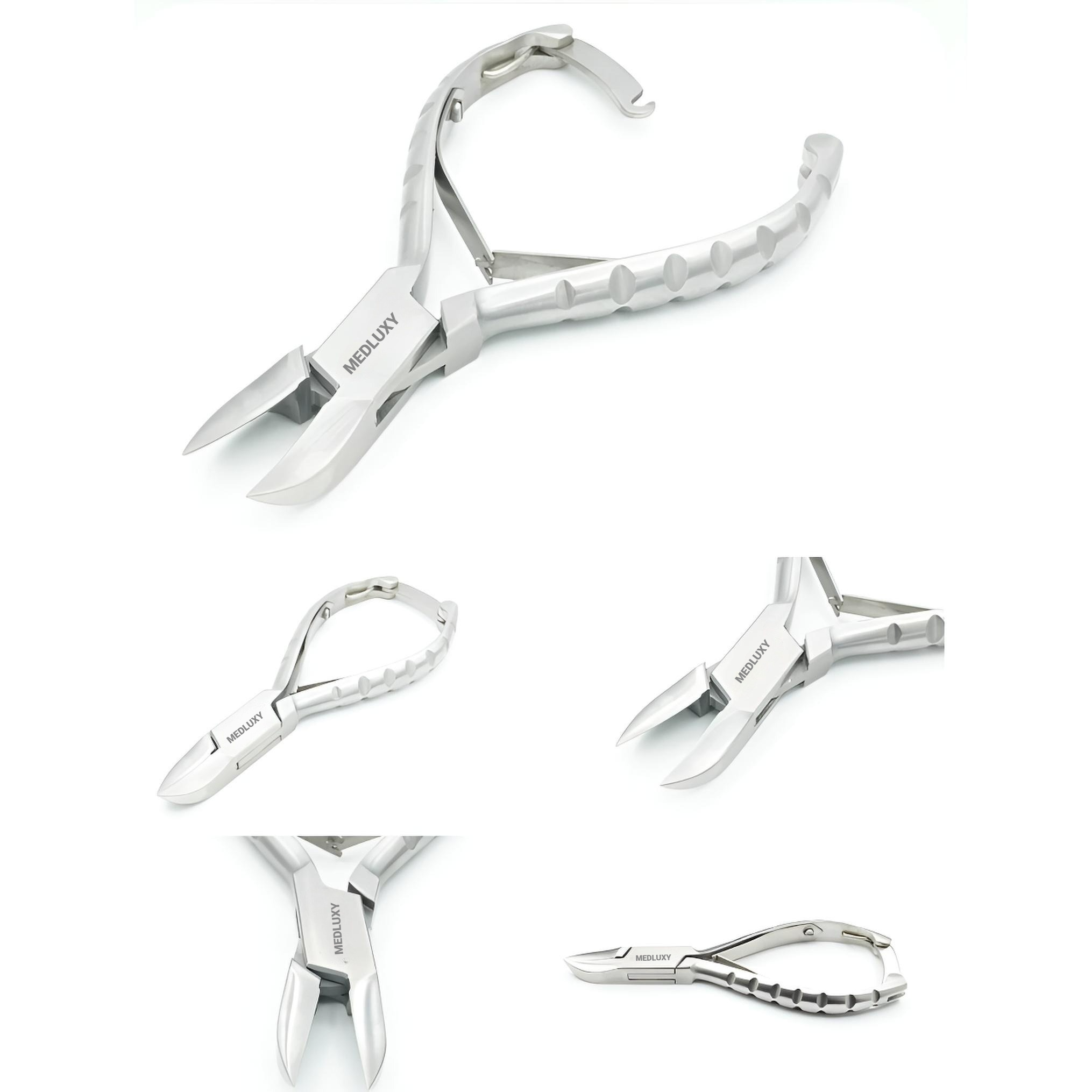 Medluxy - Nail Clipper Hollow Beak - 14 cm - Nail Nipper MP0165 semi Professional